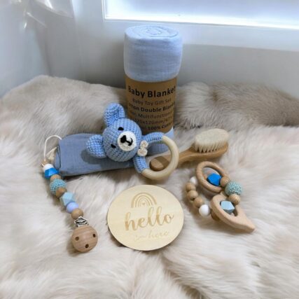 Soft Blue Gift Set